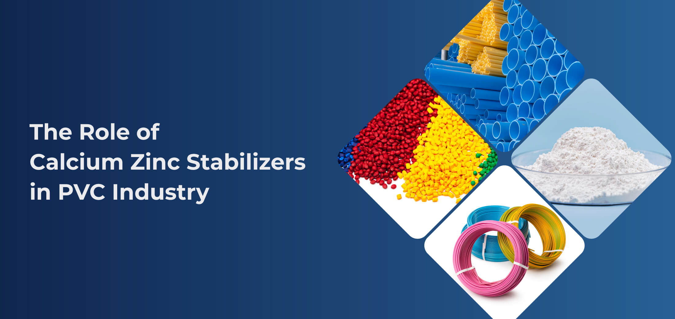 Role Of Calcium Zinc Stabilisers in PVC Industry